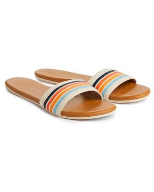Hari Mari La Brea Slide Sandal - White