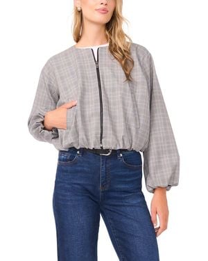 Vince Camuto Bubble Crop Jacket - Gray