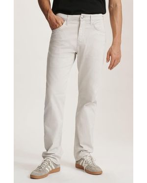 Mavi Zach Straight Leg Pants - White