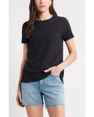 Caslon Cotton & Modal T-Shirt - Black