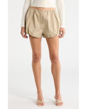 Astr Swoosie Shorts - Natural