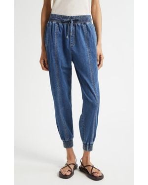 Cinq À Sept Paige Denim Sweatpants - Blue