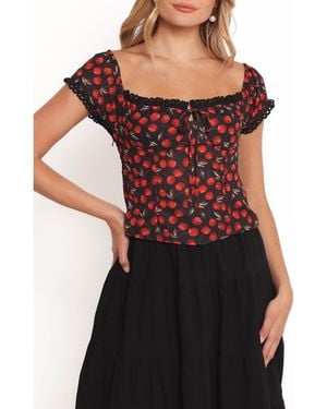Petal & Pup Wello Bustier Top - Red