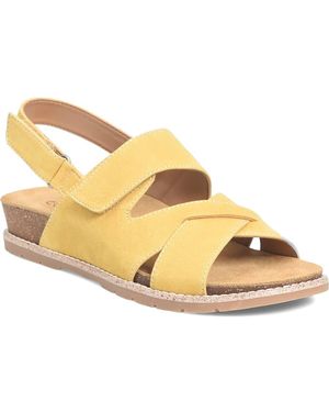 Comfortiva Genata Strappy Slingback Sandal - Metallic