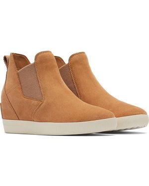 Sorel Out N About Slip-On Wedge Shoe Ii - Brown