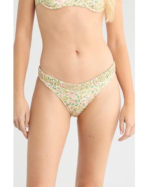 PacSun Anemone Bikini Bottoms - Metallic