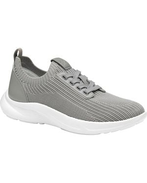 Johnston & Murphy Escape Knit Sneaker - Gray