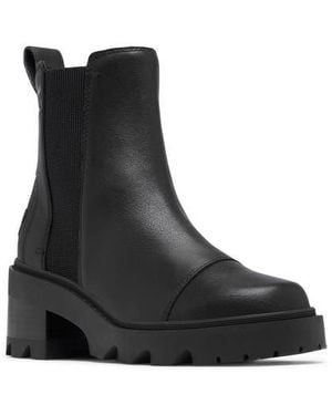 Sorel Joan Now Waterproof Chelsea Boot - Black