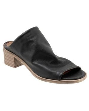 BUENO Ocean Block Heel Sandal - Black