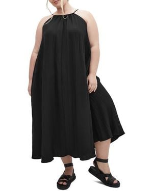 City Chic Aiza Sleeveless Maxi Dress - Black