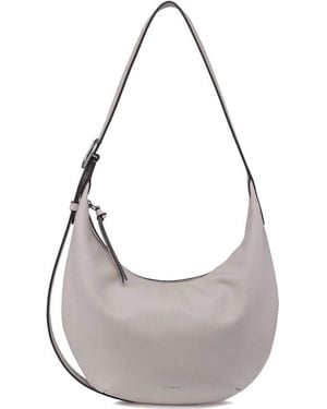 orYANY Crescent Leather Shoulder Bag - Metallic