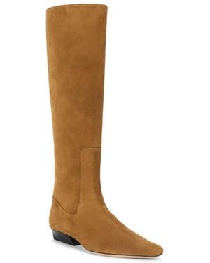 STAUD Wally Flat Knee High Boot - Brown