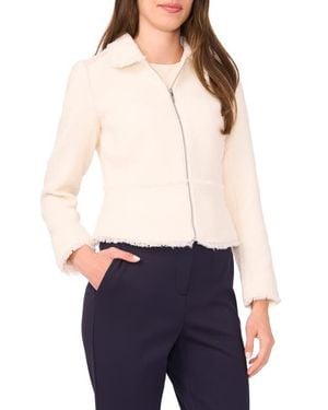 Halogen® Tweed Jacket - Blue