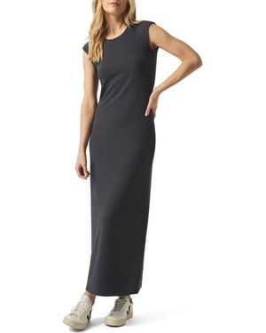 Splendid Waffle Scuba Knit Dress - Black