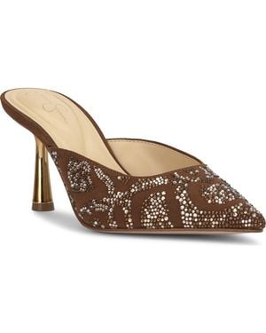 Jessica Simpson Xia Mule - Brown