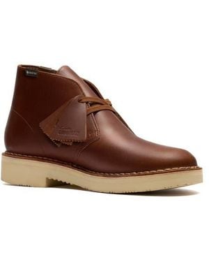 Clarks Gore-Tex Waterproof Desert Boot - Brown