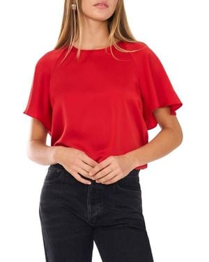 1.STATE Raglan Sleeve Top - Red