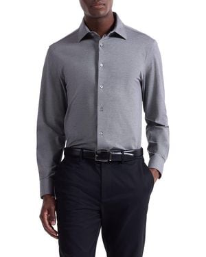 Bugatchi James Ooohcotton Button-Up Shirt - Blue
