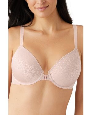 Wacoal Back Appeal Underwire Front Close T-Shirt Racerback Bra - Brown