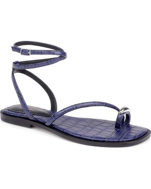 L'Agence Mariana Ankle Strap Sandal - Blue