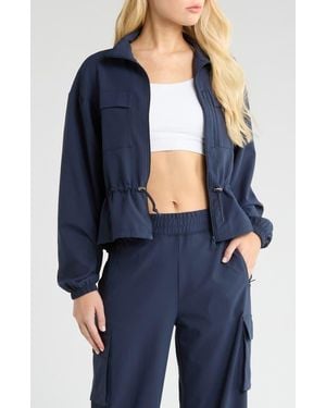 Beyond Yoga City Chic Jacket - Blue