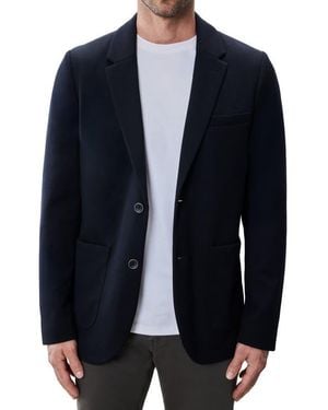 Robert Barakett Blum Heathered Knit Sport Coat - Blue