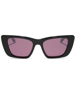 DIFF Aura 51Mm Polarized Cat Eye Sunglasses - Purple