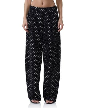 AFRM Ryan Cotton Barrel Sweatpants - Black
