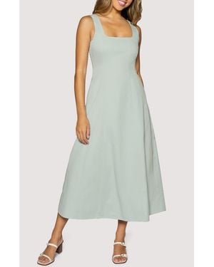 Lost + Wander Vista Marina Cotton Maxi Dress - Green