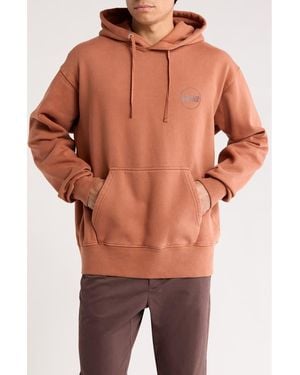BOILER ROOM Core Logo Graphic Hoodie - Orange