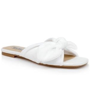 Badgley Mischka Darla Slide Sandal - White