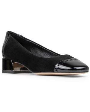 Donald J Pliner Cap Toe Pump - Black