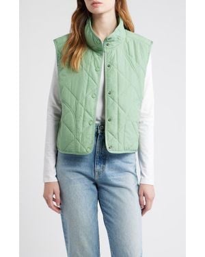 Thread & Supply Lightweight Puffer Vest - Green