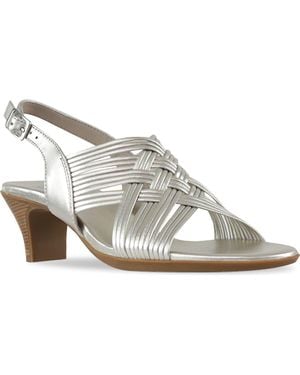 Munro Marianna Slingback Sandal - White
