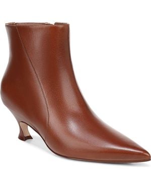 27 EDIT Naturalizer Patrese Pointed Toe Kitten Heel Bootie - Brown