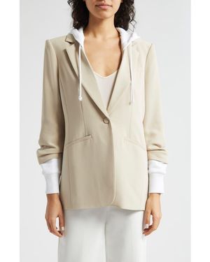 Cinq À Sept Hooded Khloe Jacket - Natural