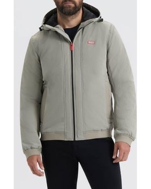 HUNTER Horley Hooded Water Resistant Ripstop Jacket - Gray