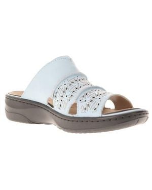 Propet Gertire Slide Sandal - White