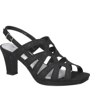 Easy Street Jetty Slingback Sandal - Black