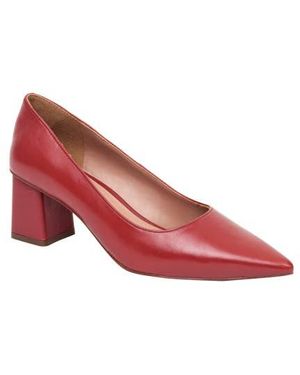 Linea Paolo Bilson Pointed Toe Pump - Red