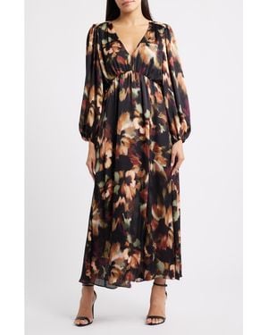 slim fit dress slacks STELLA PARKER Island Collection Floral 3/4 Sleeve Dress Yoke Neck UPF –  East Coast Bella Boutique main image 1