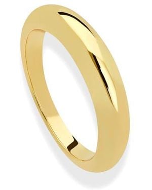 MOD AND JO Riley Mini Dome Ring - Metallic