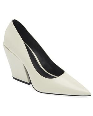 Rebecca Minkoff West Pointed Toe Pump - White