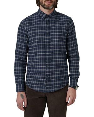 Joe's Jeans Oliver Flannel Button-Up Shirt - Blue