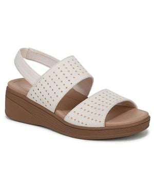 LifeStride Festive Slingback Platform Wedge Sandal - Multicolor