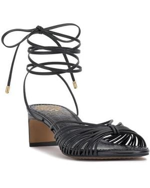 Vince Camuto Lory Ankle Wrap Sandal - Black