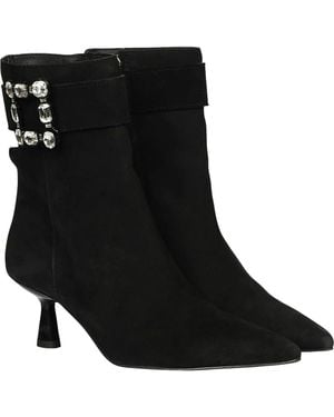 Saint G. Eishi Pointed Toe Bootie - Black