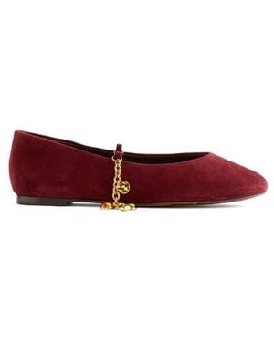 Madewell The Remy Mary Jane Flat - Red