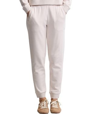 Barefoot Dreams Brushed Fleece Sweatpants - Gray