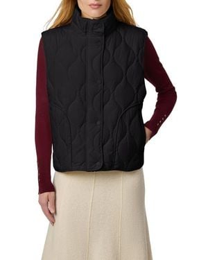 Bernardo Beekman Quilted Puffer Vest - Black